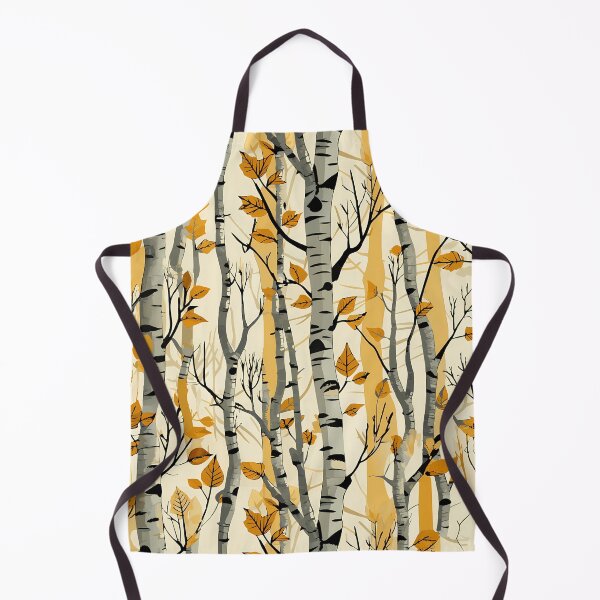 Item preview, Autumn Birch Tree Pattern designed and sold by mvommen.