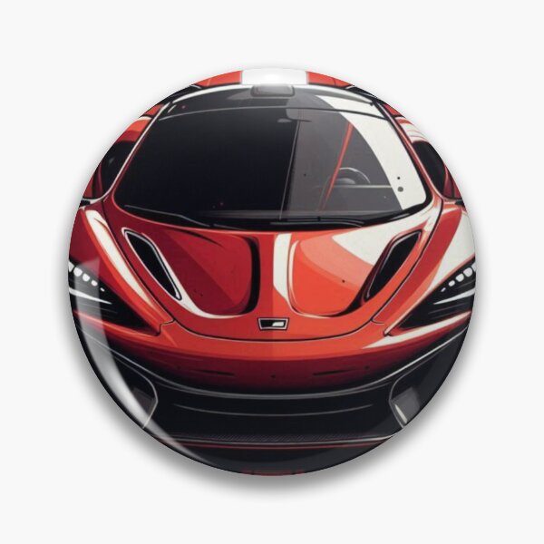 Item preview, Red McLaren in a Circle Art designed and sold by GeneralDaily.