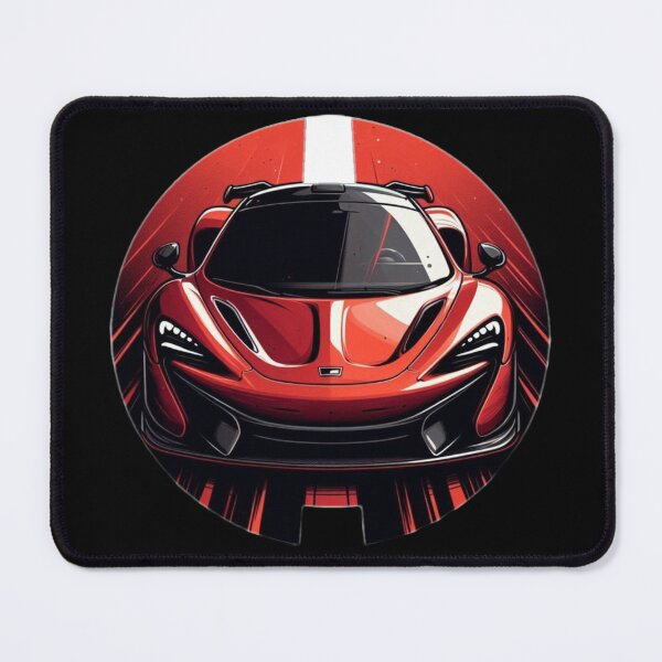 Item preview, Red McLaren in a Circle Art designed and sold by GeneralDaily.