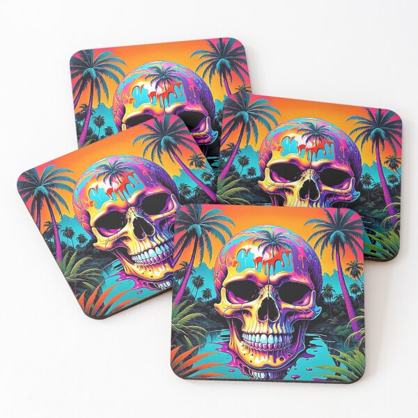 Item preview, Psychedelic Skull 3 designed and sold by George Hutton Hunter.