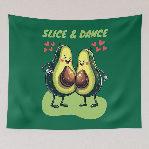 Item preview, Slice & Dance Avocado Tango designed and sold by Artepilo.