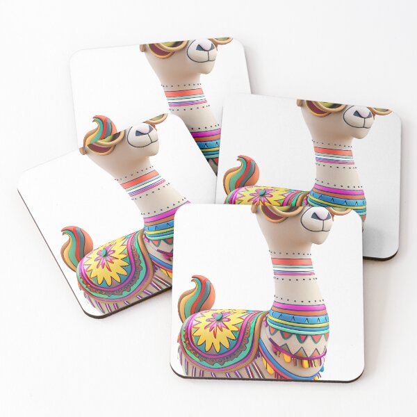 Item preview, Cute Llama - Colorful Decorative Llama with Sunglasses designed and sold by Virginiia89.