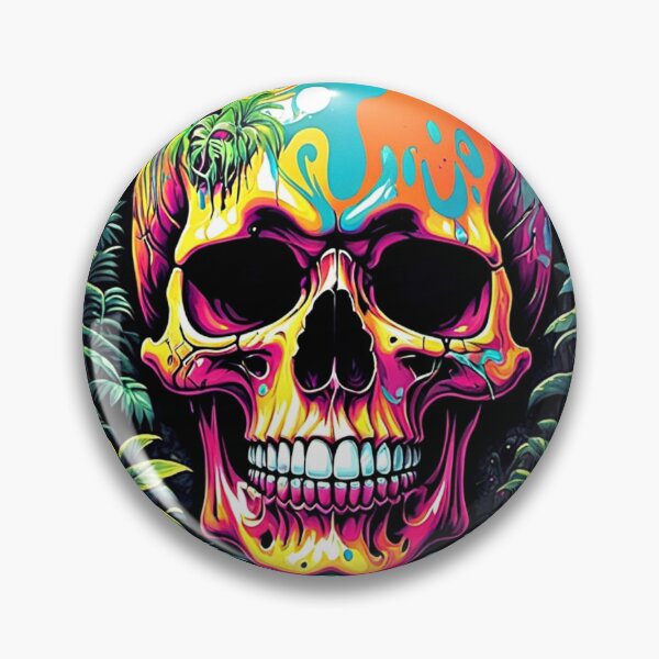 Item preview, Psychedelic Skull 5 designed and sold by George Hutton Hunter.