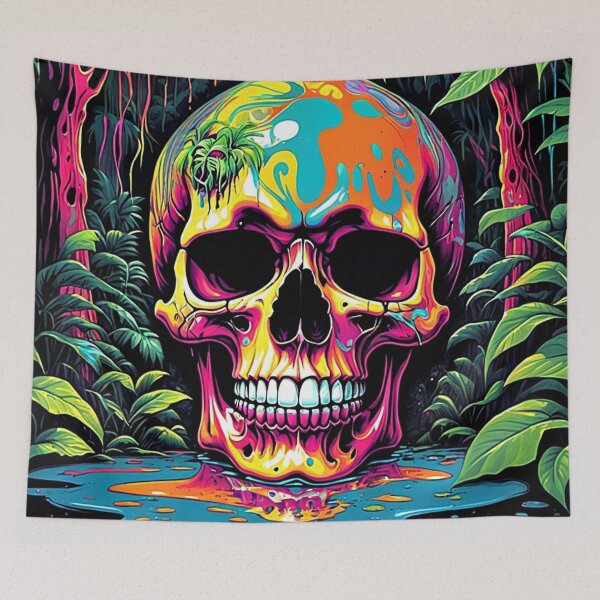 Item preview, Psychedelic Skull 5 designed and sold by George Hutton Hunter.