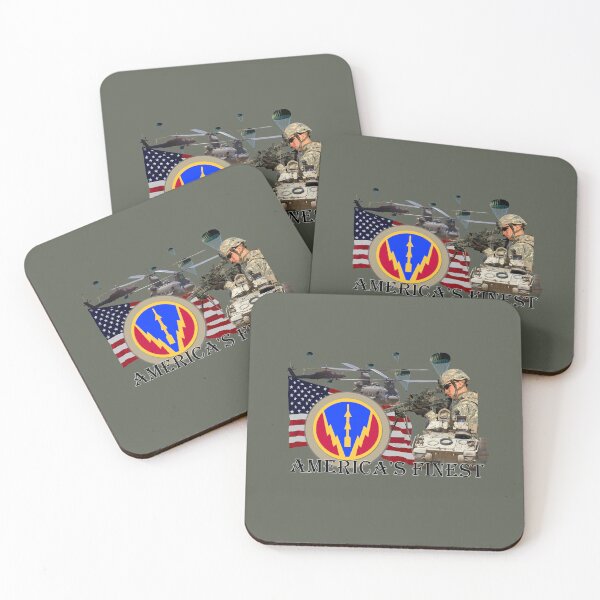 Item preview, US ARMY battalions divisions regiments installions base hq collection   FIND YOURS designed and sold by THE AMERICAN TEEVANGELIST.