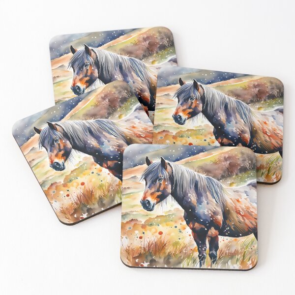 Item preview, Exmoor Pony - British Wild Horse Breed designed and sold by Country-Artist.