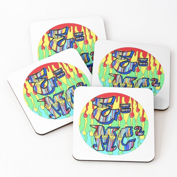Item preview, bestseller sticker art E=Mc2 123 designed and sold by LowEndGraphics.