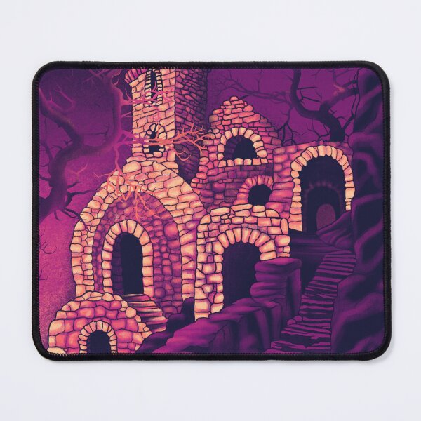 Item preview, Spooky haunted house designed and sold by MariaPencilArt.