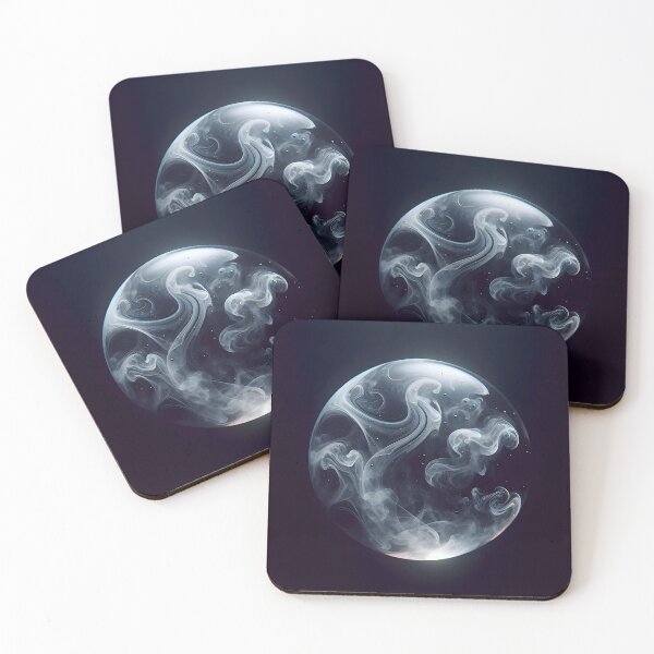 Item preview, Enchanting Glass Orb with Swirling Smoke: Ethereal Design Inspiration designed and sold by PandaTShirtShop.