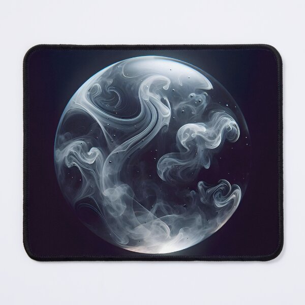 Item preview, Enchanting Glass Orb with Swirling Smoke: Ethereal Design Inspiration designed and sold by PandaTShirtShop.