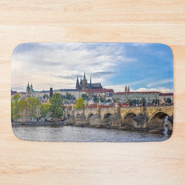 Item preview, Prague Castle Overlooking the Charles Bridge, Prague Czech Republic designed and sold by Catherine Sherman.