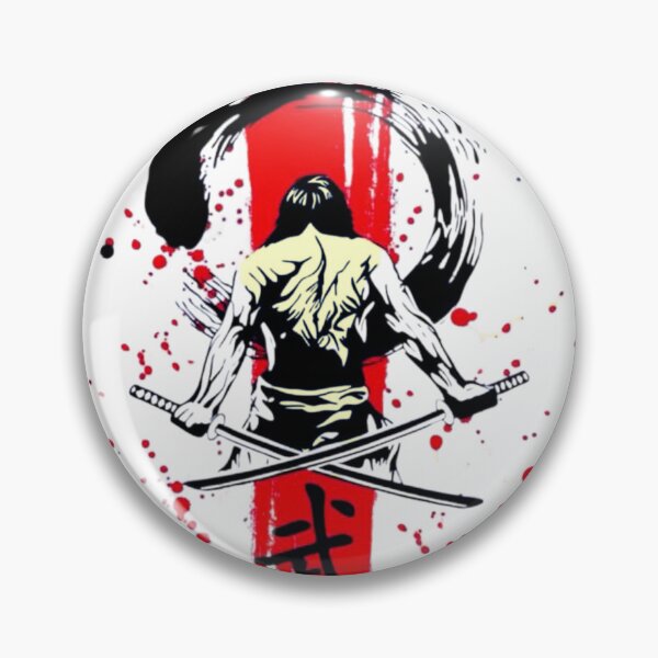 Item preview, Red Samurai Warrior  designed and sold by BubbleSpy.