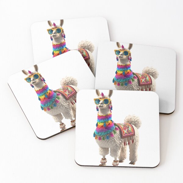 Item preview, Cute Llama - Colorful Llama with Sunglasses designed and sold by Virginiia89.