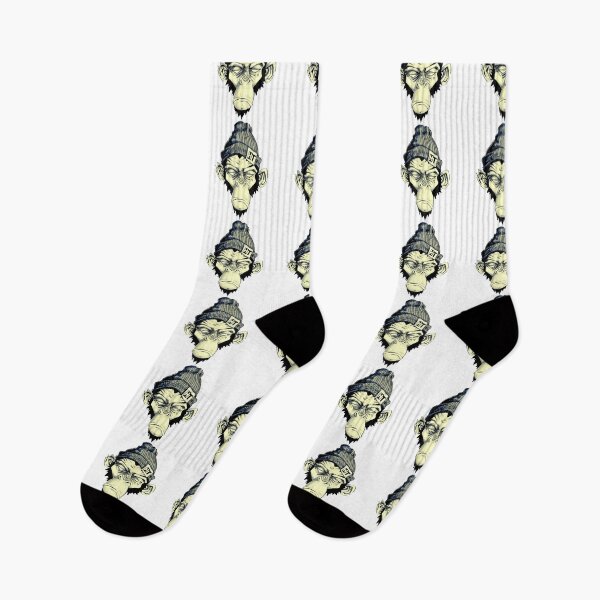 Item preview, Lazy Monkey Head - Relaxed Animal Art Design designed and sold by BubbleSpy.