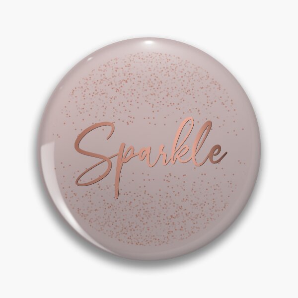 Item preview, Sparkle glitter feminine round design, Inspiring feminine quote  designed and sold by GinyHappyLogo.