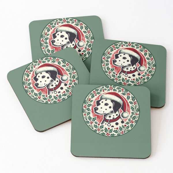 Item preview, Christmas Dalmatian designed and sold by FrictionMaxxing.