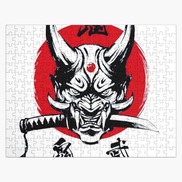Item preview, Devil Samurai - Dark Warrior Art designed and sold by BubbleSpy.
