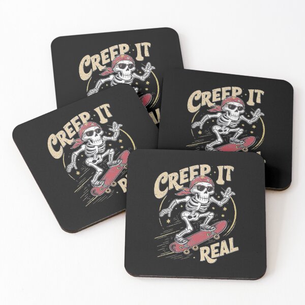 Item preview, Skateboarding Skeleton: Creep It Real Design designed and sold by love3617.