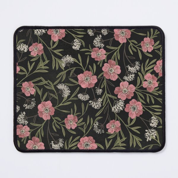 Item preview, folk floral rose bramble dark designed and sold by lauragraves.
