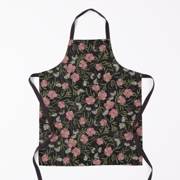 Item preview, folk floral rose bramble dark designed and sold by lauragraves.