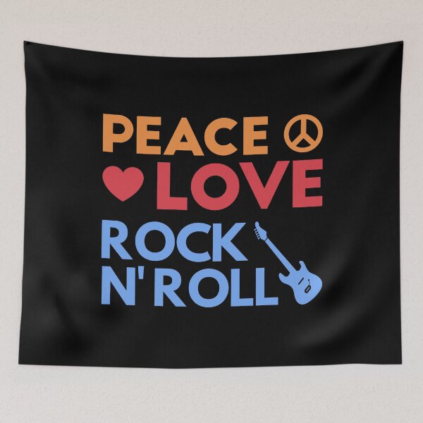 Item preview, Peace Love Rock N' Roll II designed and sold by Lemon Pepper.