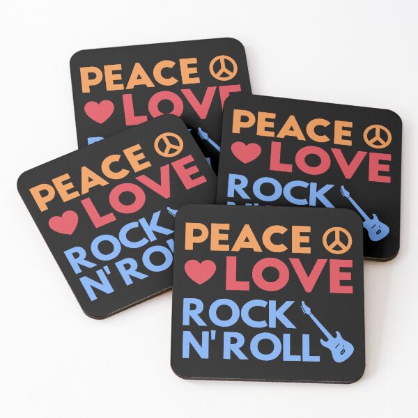 Item preview, Peace Love Rock N' Roll II designed and sold by Lemon Pepper.