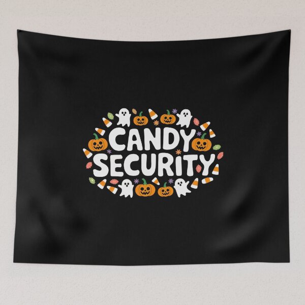 Item preview, Candy Security Candy Crew - Sweet Halloween designed and sold by GRABAPSHOP.