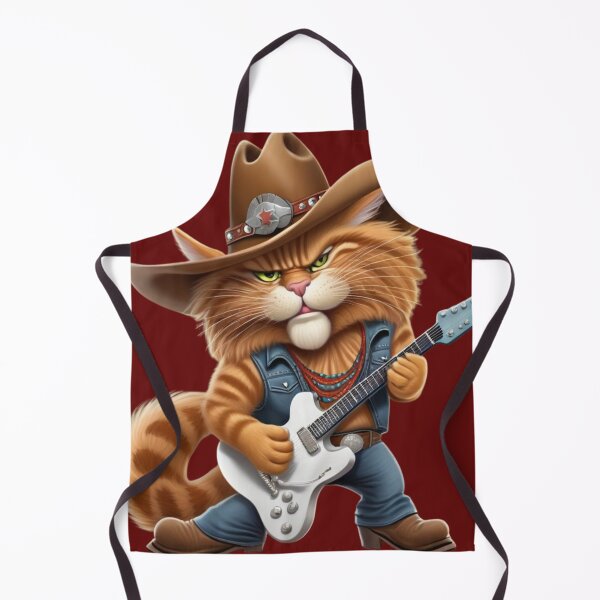 Item preview, Country Rock Cat Shirt, Cowboy Cat Shirt designed and sold by Graphitti Squad.