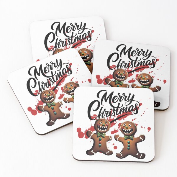 Item preview, Merry Christmas Evil Gingerbread Men – Dark Holiday Humor Design designed and sold by KeepYourShirt.