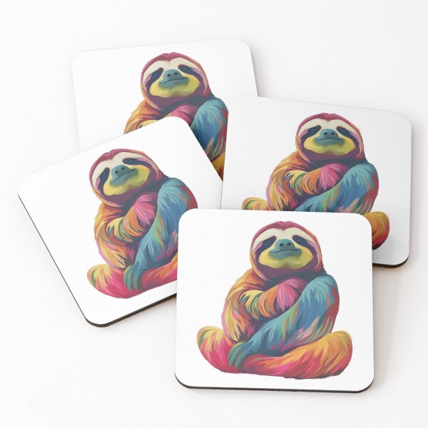 Item preview, Chill Sloth Retro Vibe – Lazy and Funny Graphic designed and sold by harmzk90.