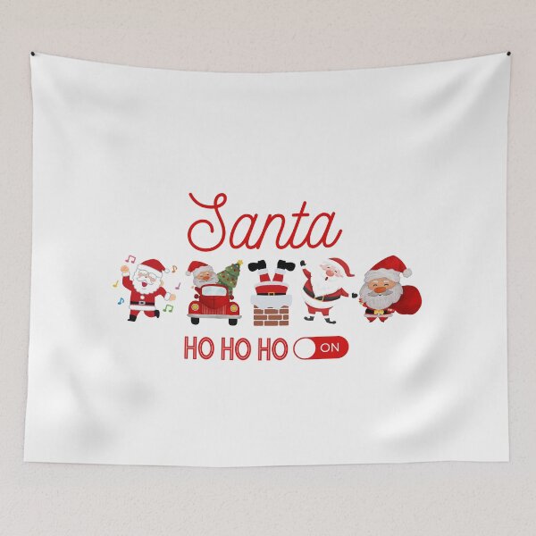 Item preview, Fun Christmas with Santa in On Mode. HOHOHO ON! designed and sold by FreeSoulLab.