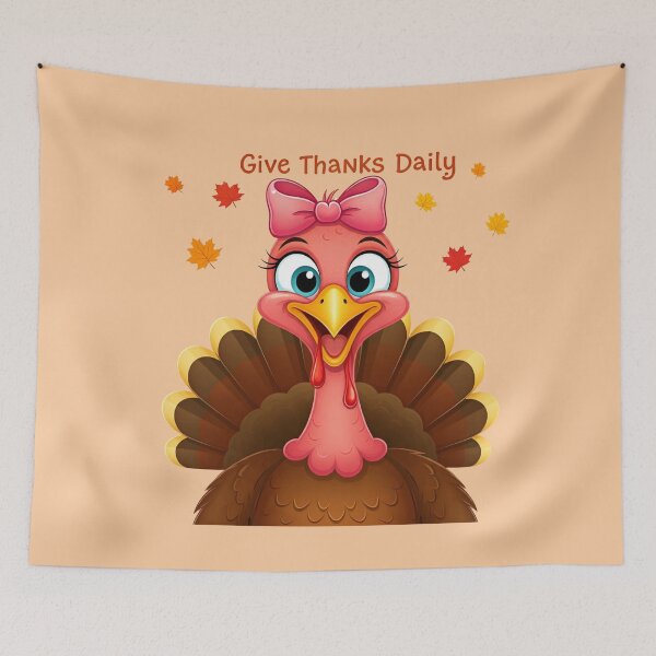 Item preview, Embrace Gratitude: Give Thanks Daily" with a peach background  designed and sold by maritas22.