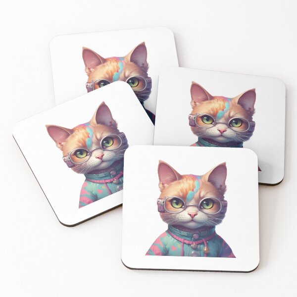 Item preview, Ziggy Star Cat - Glam Rock Feline Extraordinaire! designed and sold by C-Collectible.