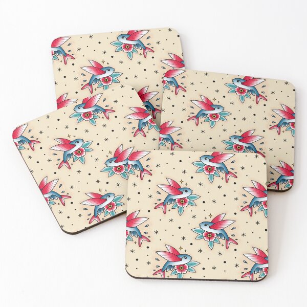 Item preview, Flying Fish Old Shool Tattoo - Pattern designed and sold by miavaldez.