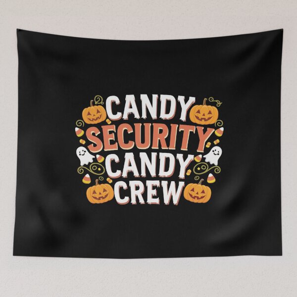 Item preview, Candy Security Candy Crew - Sweet Halloween designed and sold by GRABAPSHOP.