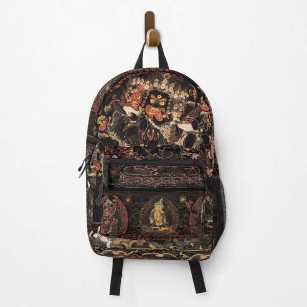 Item preview, Mandala 209 Mahakala Buddhist Protector 4 Face 16 Hands designed and sold by GuyBlank.