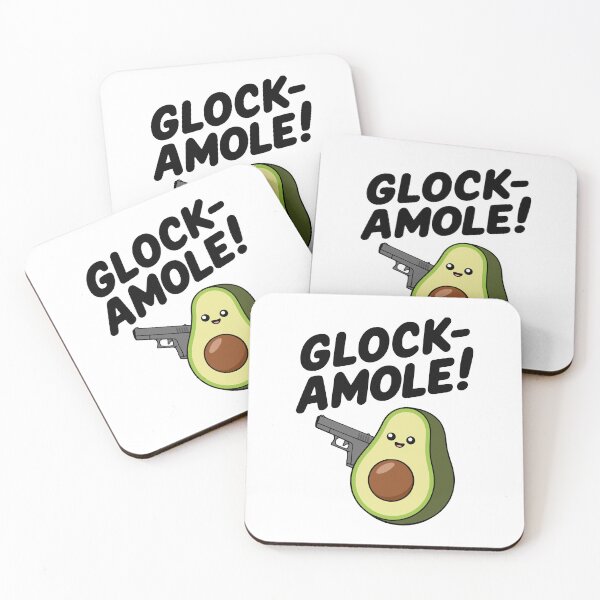 Item preview, Glockamole! Funny Gun Pun designed and sold by PMCreative.