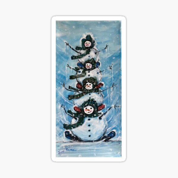 Item preview, Stacked Snowballs designed and sold by Jane Evans.
