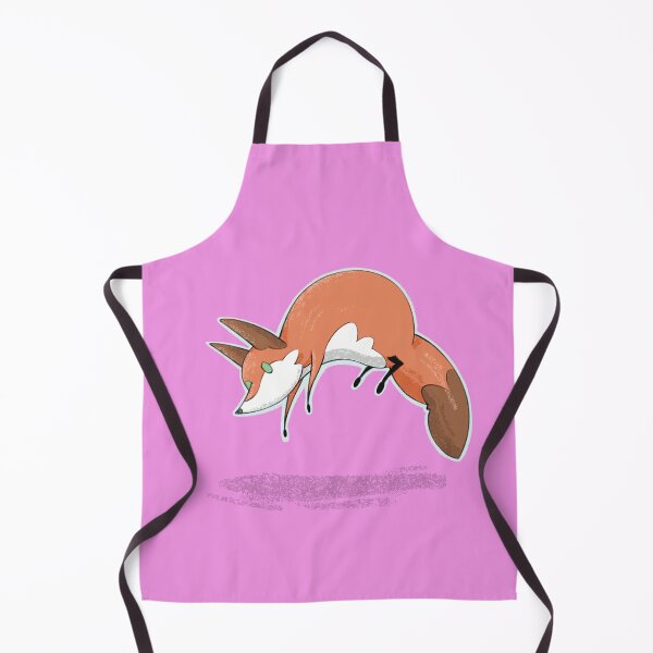 Item preview, Jumping fox with pastel colors designed and sold by RyukiArtbook.