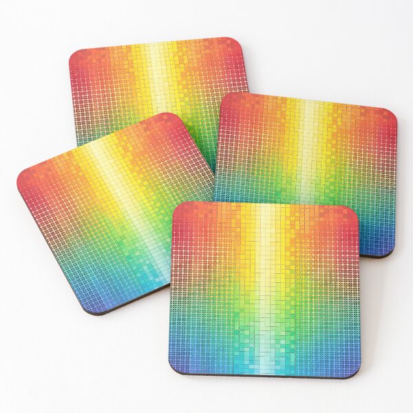 Item preview, Disco Light Gradient Pixelart Pattern designed and sold by PatternBestFan.