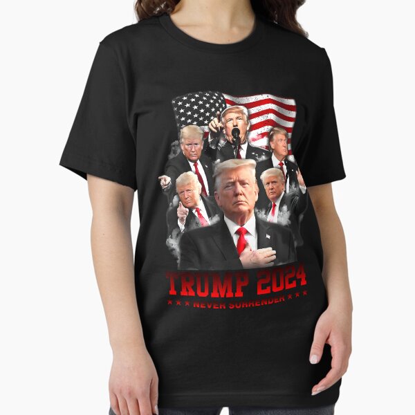 Item preview, Trump Never Surrender designed and sold by Raydinmob.