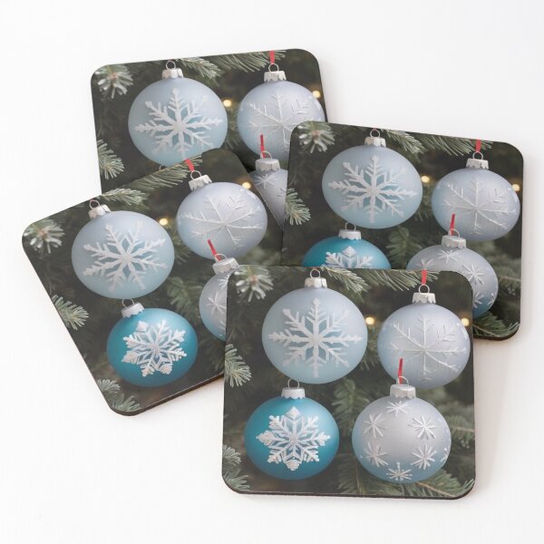 Item preview, FROSTED HOLIDAY ORNAMENTS designed and sold by likbatonboot.