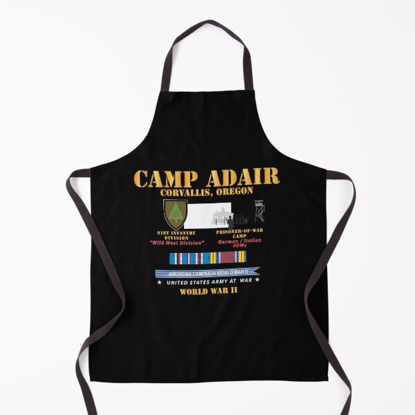 Item preview, Camp Adair - Corvallis, Oregon - 91st ID, POW Camp w SVC AMCAM - WWII X 300 designed and sold by Military Insignia Products.