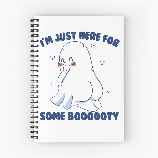 Item preview, I'm Just Here For Some Boooooty Halloween Ghost Booty Gear designed and sold by DynamicDesign.