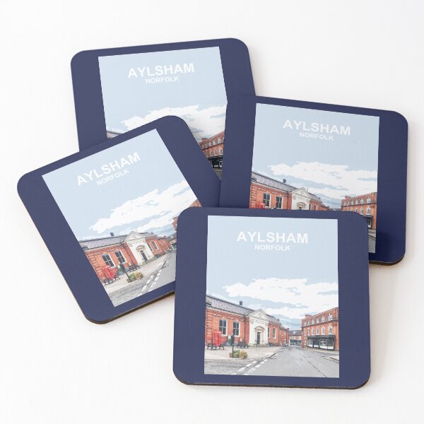 Item preview, Aylsham Norfolk Travel location poster designed and sold by BarbaraGlebska.