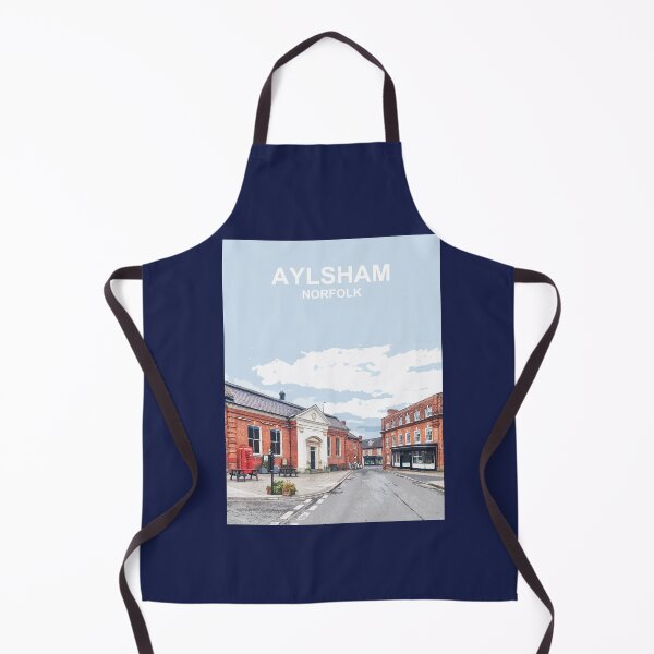Item preview, Aylsham Norfolk Travel location poster designed and sold by BarbaraGlebska.