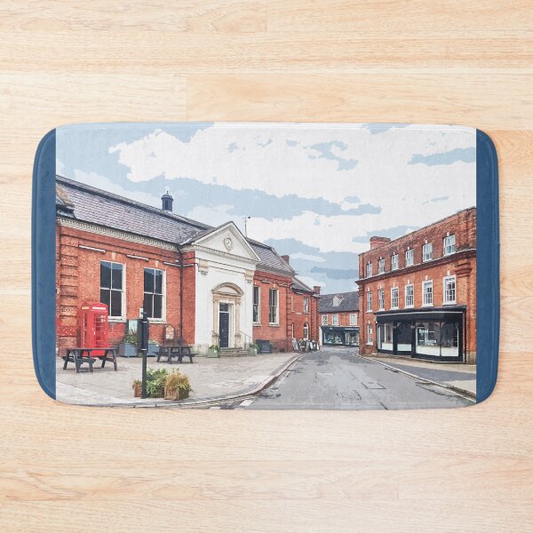 Item preview, Aylsham Norfolk Travel location poster designed and sold by BarbaraGlebska.
