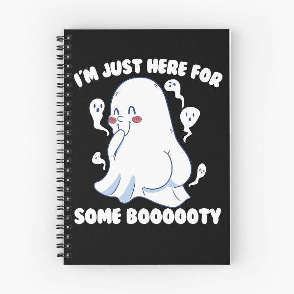 Item preview, I'm Just Here For Some Boooooty Halloween Ghost Booty Gear designed and sold by DynamicDesign.