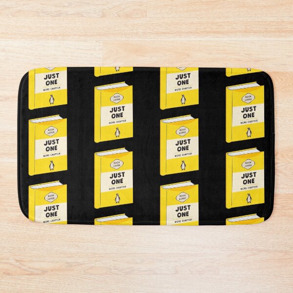Item preview, Just One More Chapter Penguin Book designed and sold by iconikit.