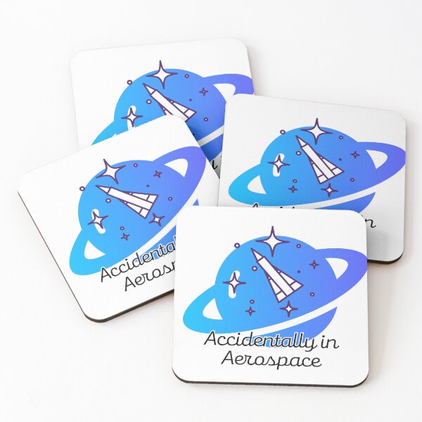 Item preview, Accidentally in Aerospace - Blue Gradient designed and sold by kellilio.